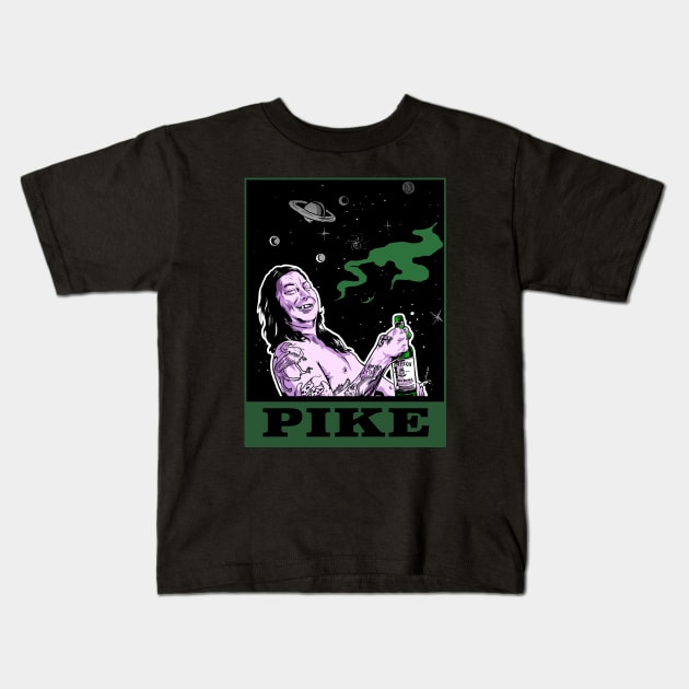 MATT PIKE Kids T-Shirt by AMOS_STUDIO